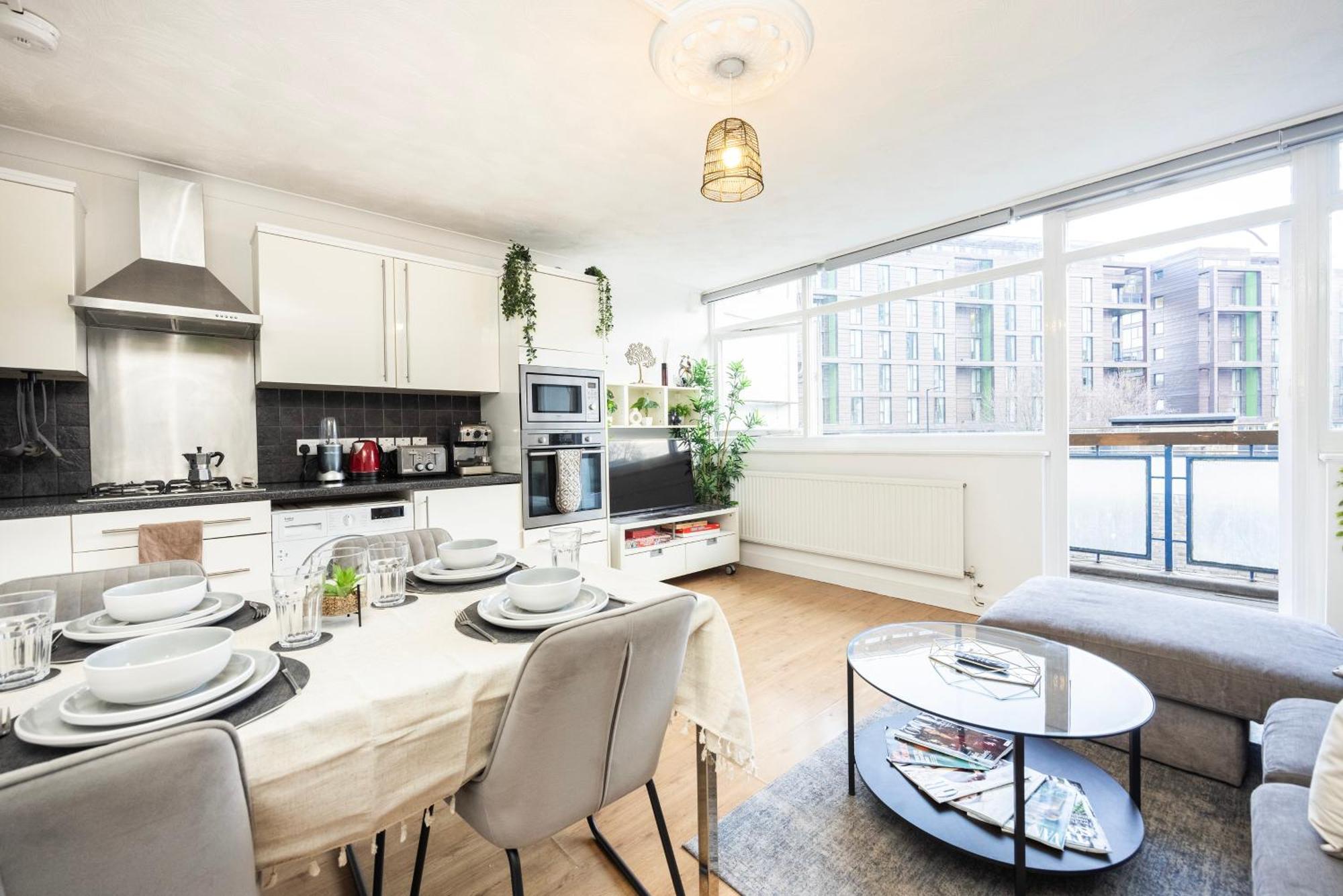 Trendy 4 Bed Apartment Near Vibrant Shoreditch W Balcony And Walking Distance To Tube London Bagian luar foto